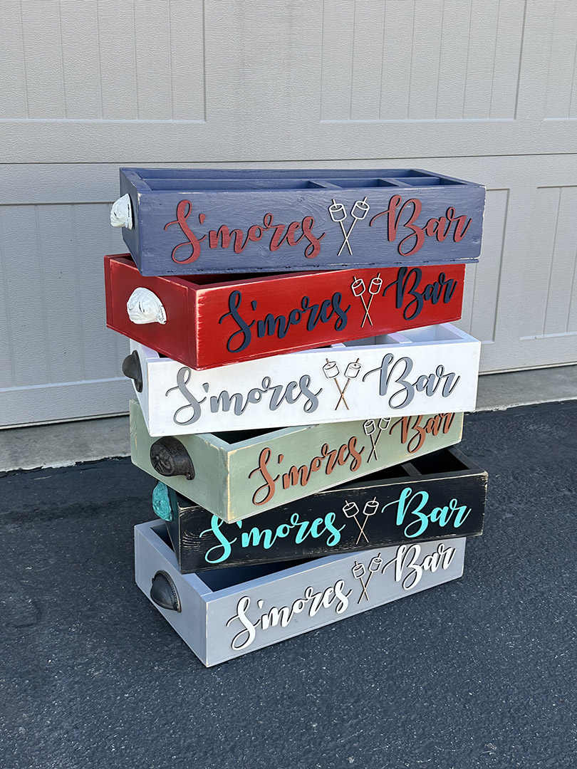 smores bar at home interiors